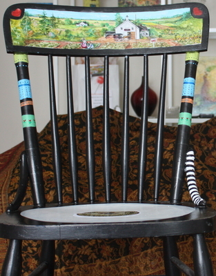 Village - chair front